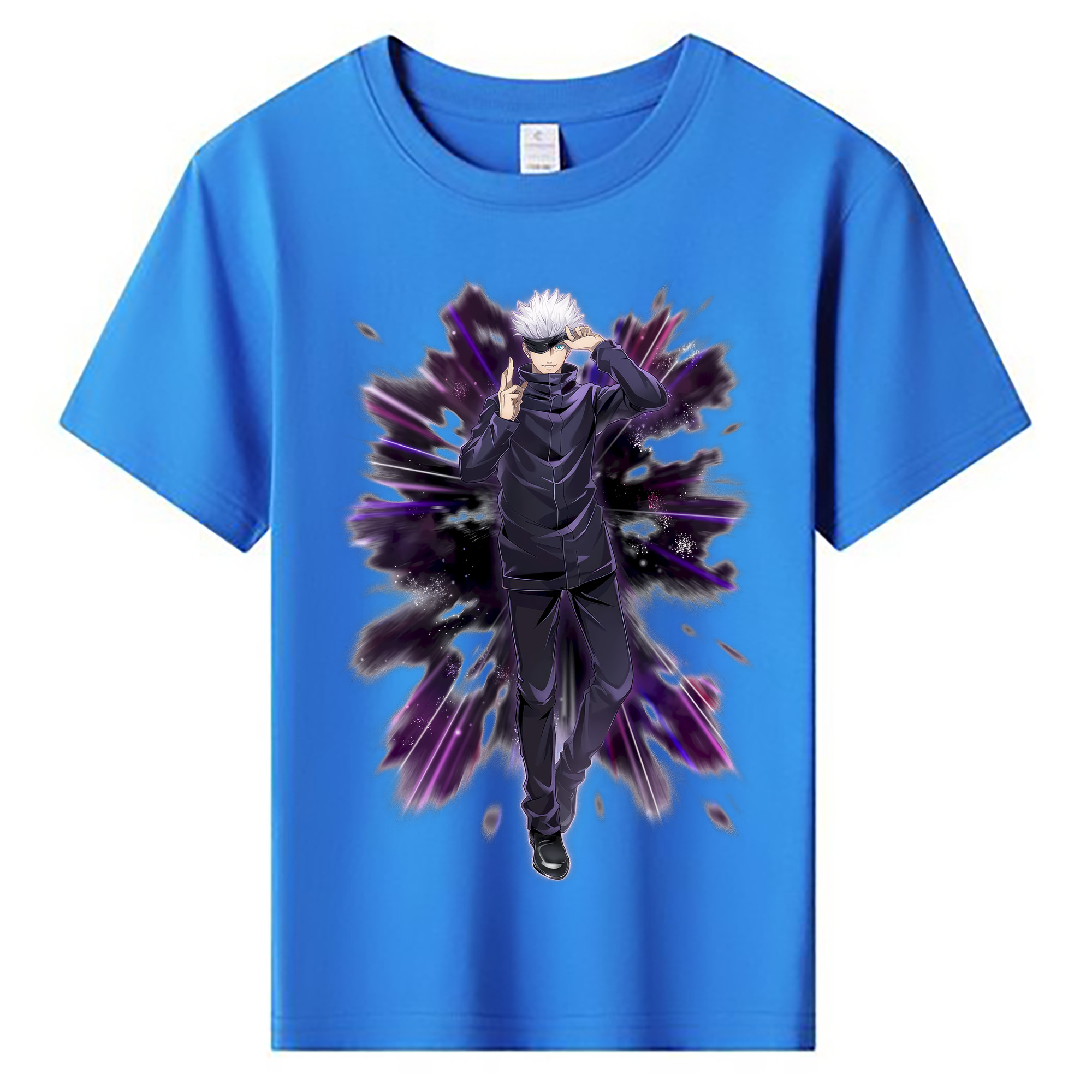（画像用） 呪術廻戦 Jujutsu Kaisen 綿100％キッズTシャツ（フロントプリント）